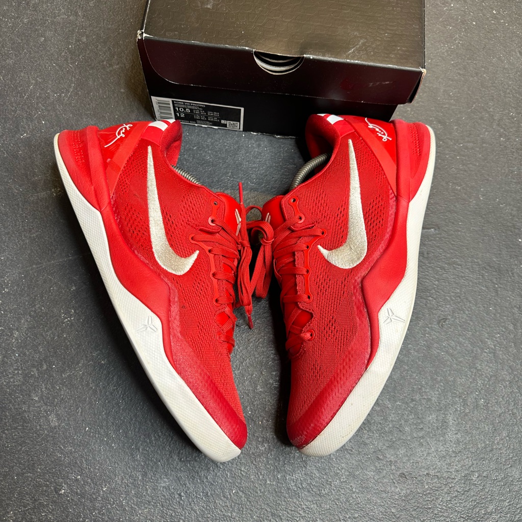 Nike Kobe 8 8 Protro University Red Used